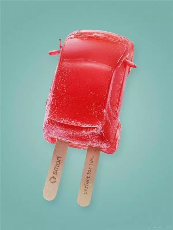 看起来很诱惑创意广告