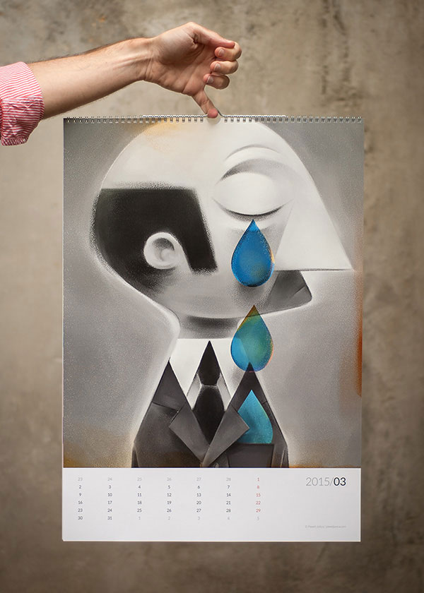 创意挂历和台历设计欣赏一
